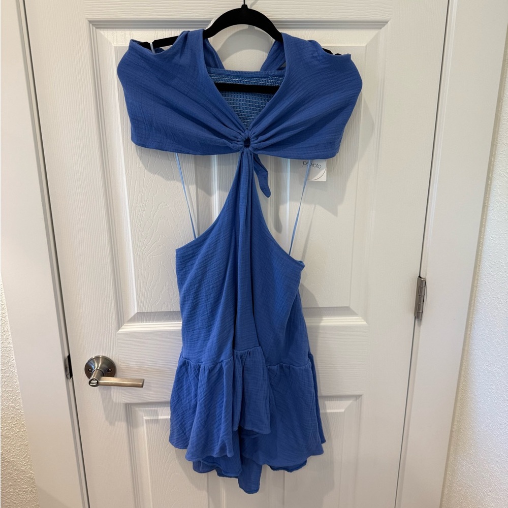 Peixoto Vibrant Blue Knit Top